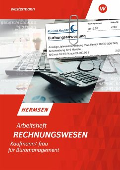 Rechnungswesen Kaufmann/Kauffrau für Büromanagement. Arbeitsheft - Hermsen, Jürgen