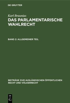 Allgemeiner Teil (eBook, PDF) - Braunias, Karl