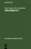 Wehrrecht (eBook, PDF)