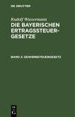 Gewerbsteuergesetz (eBook, PDF)
