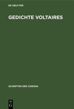 Gedichte Voltaires (eBook, PDF)