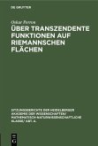Über transzendente Funktionen auf Riemannschen Flächen (eBook, PDF)