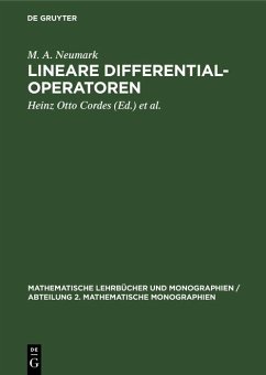 Lineare Differentialoperatoren (eBook, PDF) - Neumark, M. A.
