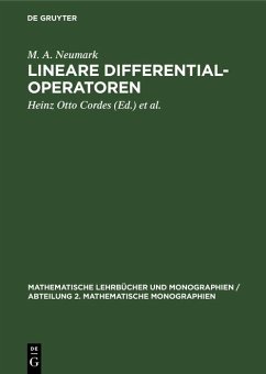 Cover Lineare Differentialoperatoren (eBook, PDF)