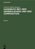 Anhang zum Handbuche bey dem Generalbasse und der Composition (eBook, PDF)