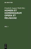 Homerus: Omeru epe = Homeri et Homeridarum opera et reliquiae. Vol 1 (eBook, PDF)