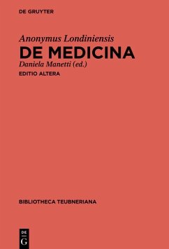De medicina (eBook, PDF) - Londiniensis, Anonymus