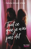 Tout ce que je n'ai pas dit (eBook, ePUB) Tout ce que je n'ai pas dit (eBook, ePUB)