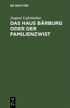 Das Haus Bärburg oder der Familienzwist (eBook, PDF) Cover Das Haus Bärburg oder der Familienzwist (eBook, PDF)