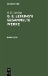 G. E. Lessing: G. E. Lessing's... - Bild 1