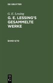 G. E. Lessing: G. E. Lessing's gesammelte Werke. Band 9/10 (eBook, PDF)