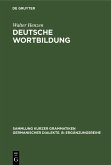 Deutsche Wortbildung (eBook, PDF) Deutsche Wortbildung (eBook, PDF)