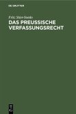 Das Preußische Verfassungsrecht (eBook, PDF)