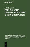 Preussische Kriegslieder von einem Grenadier (eBook, PDF)