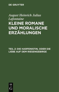 Cover Die Harfenistin, oder die Liebe auf dem Riesengebirge (eBook, PDF)