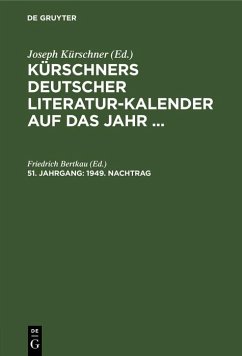 Cover 1949. Nachtrag (eBook, PDF)