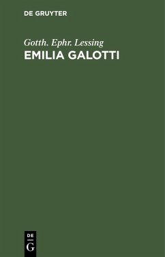 Emilia Galotti (eBook, PDF) - Lessing, Gotth. Ephr.