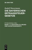2. Nachtrag zu Grund- und Haussteuergesetz (eBook, PDF)