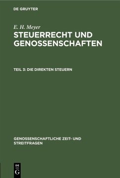 Die direkten Steuern (eBook, PDF)