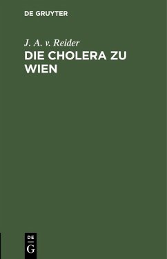 Cover Die Cholera zu Wien (eBook, PDF)