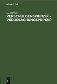 Verschuldensprinzip - Verursachungsprinzip (eBook, PDF)