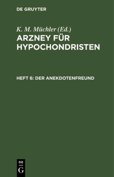 Der Anekdotenfreund (eBook, PDF)