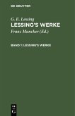 Lessings Werke (eBook, PDF) Lessings Werke (eBook, PDF)