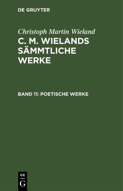 Poetische Werke (eBook, PDF) - Wieland, Christoph Martin