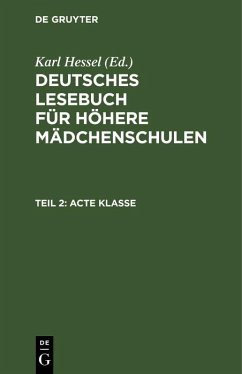Acte Klasse (eBook, PDF) - Hessel, Karl
