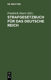 Strafgesetzbuch für das Deutsche Reich (eBook, PDF)