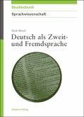 Deutsch als Zweit- und Fremdsprache (eBook, PDF)