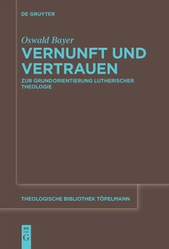 Cover Vernunft und Vertrauen (eBook, PDF)