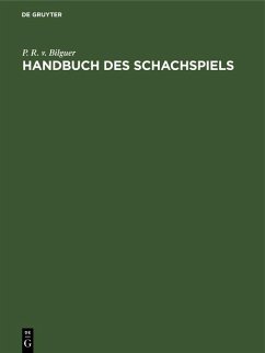 Cover Handbuch des Schachspiels (eBook, PDF)