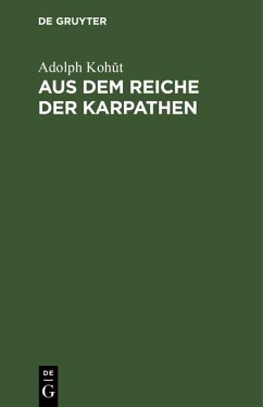 Cover Aus dem Reiche der Karpathen (eBook, PDF)