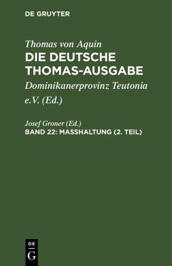 Cover Masshaltung (2. Teil) (eBook, PDF)