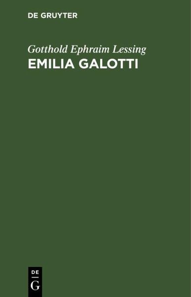 Emilia Galotti (eBook, PDF)