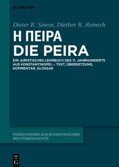 ¿ ¿e¿¿a - Die Peira (eBook, PDF) - Simon, Dieter; Reinsch, Diether Roderich