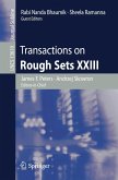 Transactions on Rough Sets XXIII (eBook, PDF)