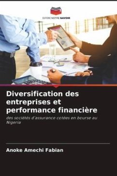 Diversification des entreprises et performance financière - Fabian, Anoke Amechi