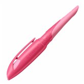 Schulfüller ergonomisch für Rechtshänder mit Anfänger-Feder A - STABILO EASYbirdy 3D Wildlife Special Edition in rosa - inklusive Patrone