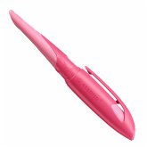 Schulfüller ergonomisch für Linkshänder mit Standard-Feder M - STABILO EASYbirdy 3D Wildlife Special Edition in rosa - inklusive Patrone