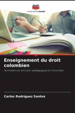 Enseignement du droit colombien - Rodríguez Santos, Carlos