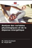 Analyse des variables physiologiques et de la dépense énergétique