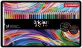 Premium-Buntstift - STABILO Original - ARTY+ - 38er Metalletui - mit 38 verschiedenen Farben