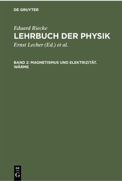 Magnetismus und Elektrizität. Wärme (eBook, PDF) - Riecke, Eduard