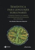 Semántica para lenguajes sublunares (eBook, ePUB)