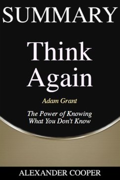 Summary of Think Again (eBook, ePUB) - Cooper, Alexander