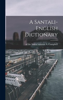 Cover A Santali-English Dictionary