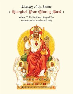 The Illustrated Liturgical Year Calendar Coloring Book - Harrison, Michaela