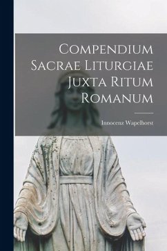Cover Compendium Sacrae Liturgiae Juxta Ritum Romanum
